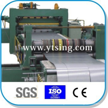 Passed CE and ISO YTSING-YD-6660 Full Automatic Slitting Line for Metal Steel Coil Shear and Straighten